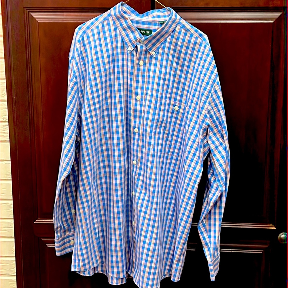 Orvis Men’s Long Sleeve Shirt, Size XXL